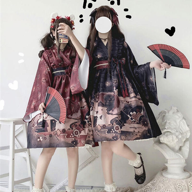 チマチョゴリ風 和柄ワンピース 986 可愛い服量産型服通販24cmニヨンセンチ