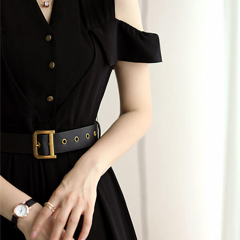 Onepiece 黒いワンピース 445 可愛い服量産型服通販24cmニヨンセンチ Onepiece 黒いワンピース 445 可愛い服量産型服通販24cmニヨンセンチ