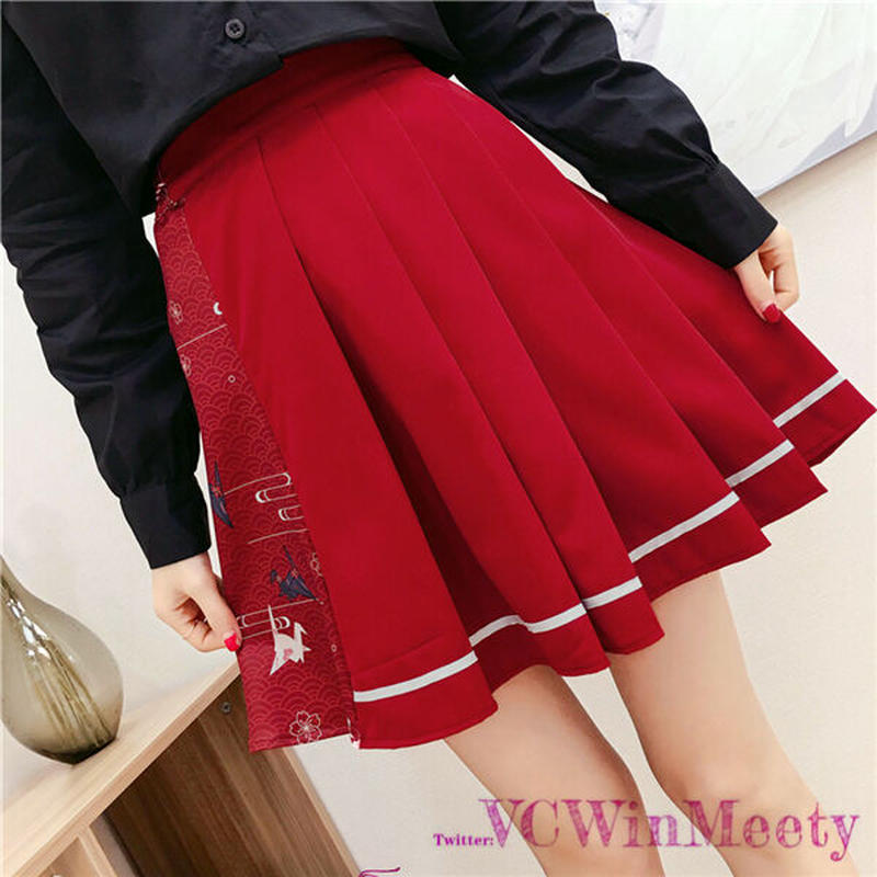 Bottoms 折り紙プリーツスカート Aライン 598 可愛い服量産型服通販24cmニヨ