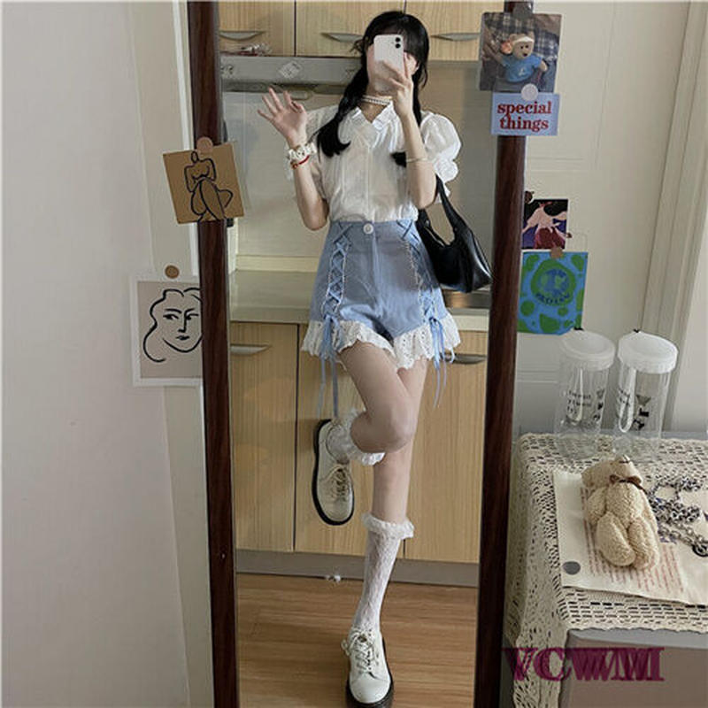 韓国可愛い服2点セット 7 可愛い服量産型服通販24cm