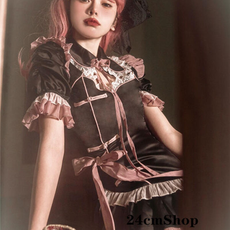 24cmshop ロリータ風チャイナワンピース 493 可愛い服量産型服通販24cmニヨ
