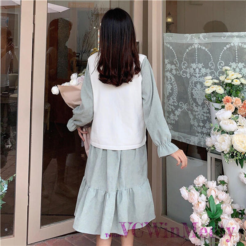 Setup ベスト ワンピース2点セット 545 可愛い服量産型服通販24cmニヨンセンチ