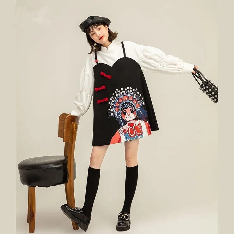 Onepiece 中国風のワンピース 736 可愛い服量産型服通販24cm