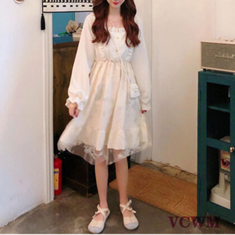 可愛い服長袖ワンピース 866 可愛い服量産型服通販24cm