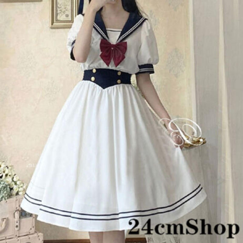 24cmshop 海軍ネクタイ可愛いワンピース 1150 可愛い服量産型服通販24cmニヨ