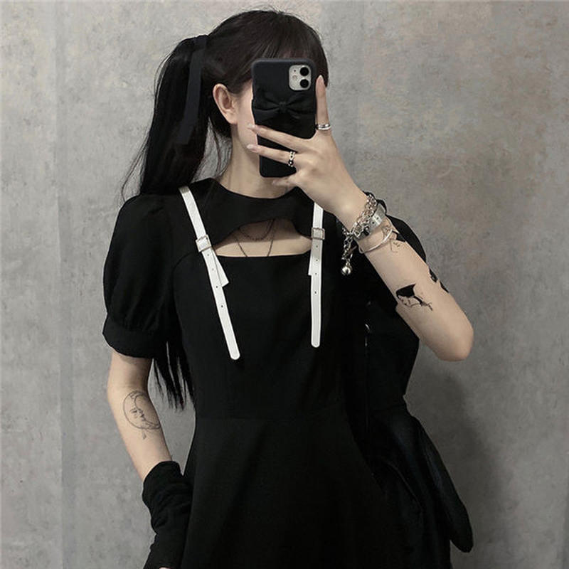 Onepiece ショート丈ワンピース 464 可愛い服量産型服通販24cmニヨンセンチ