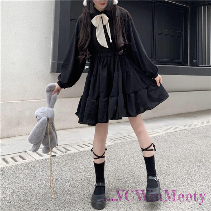 Onepiece リボンワンピース 538 可愛い服量産型服通販24cmニヨンセンチ