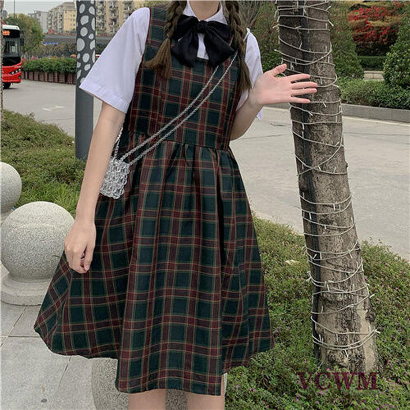 ブラウスとチェック柄ワンピ 9 可愛い服量産型服通販24cm