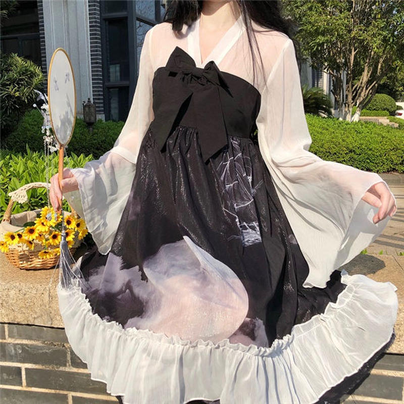 Onepiece 夜空のワンピース 415 可愛い服量産型服通販24cmニヨンセンチ