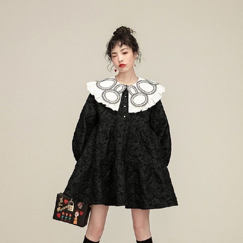 可愛い服ジャカードのワンピース 24cm 6 可愛い服量産型服通販24cm