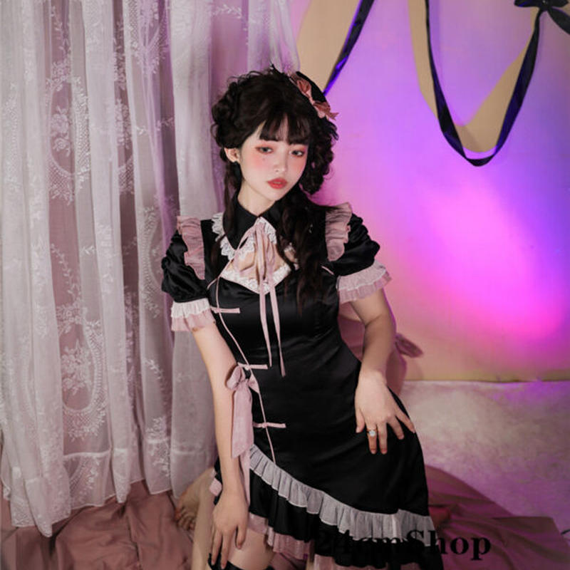 24cmshop ロリータ風チャイナワンピース 493 可愛い服量産型服通販24cmニヨ