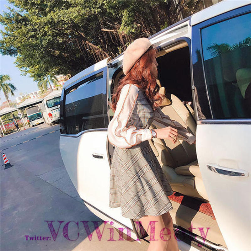 Onepiece チェックのワンピース 492 可愛い服量産型服通販24cm ニヨンセンチ