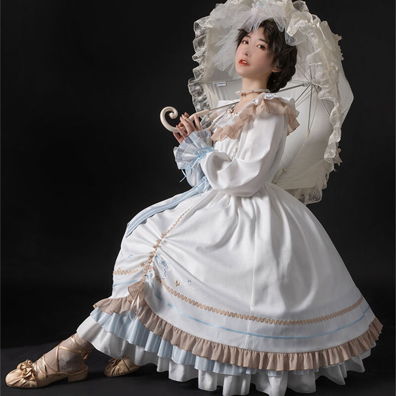 Onepiece おしゃれなデコルテのワンピース 6 可愛い服量産型服通販24cmニ