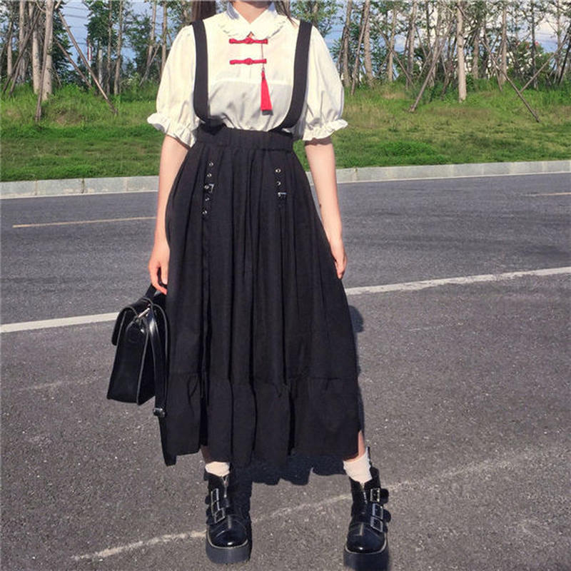 中国風洋服かわいい2点セット 813 可愛い服量産型服通販24cmニヨンセンチ