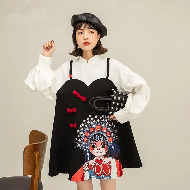 Onepiece 中国風のワンピース 736 可愛い服量産型服通販24cm