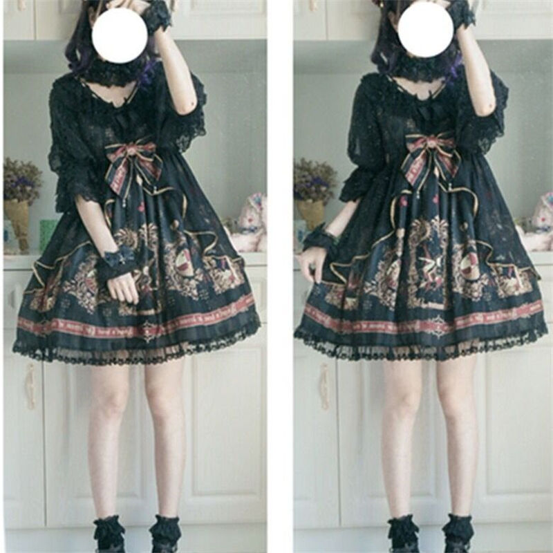 ワンピース ロリータ森ガール ワンピース ゴ 729 可愛い服量産型服通販24cmニヨンセンチ