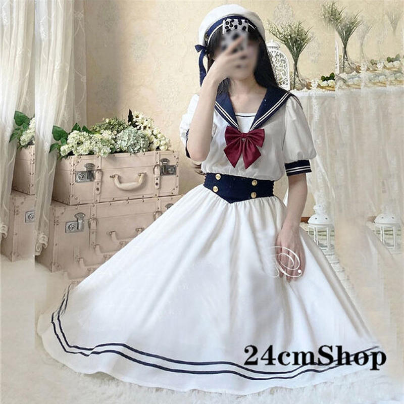 24cmshop 海軍ネクタイ可愛いワンピース 1150 可愛い服量産型服通販24cmニヨ