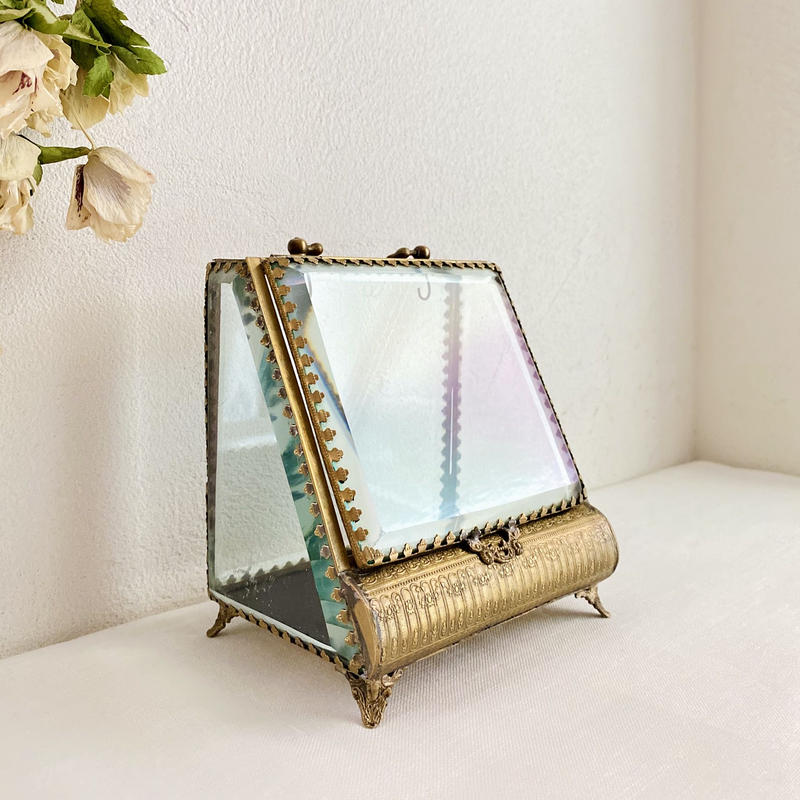 完売 ガラスジュエリーケース Velvety