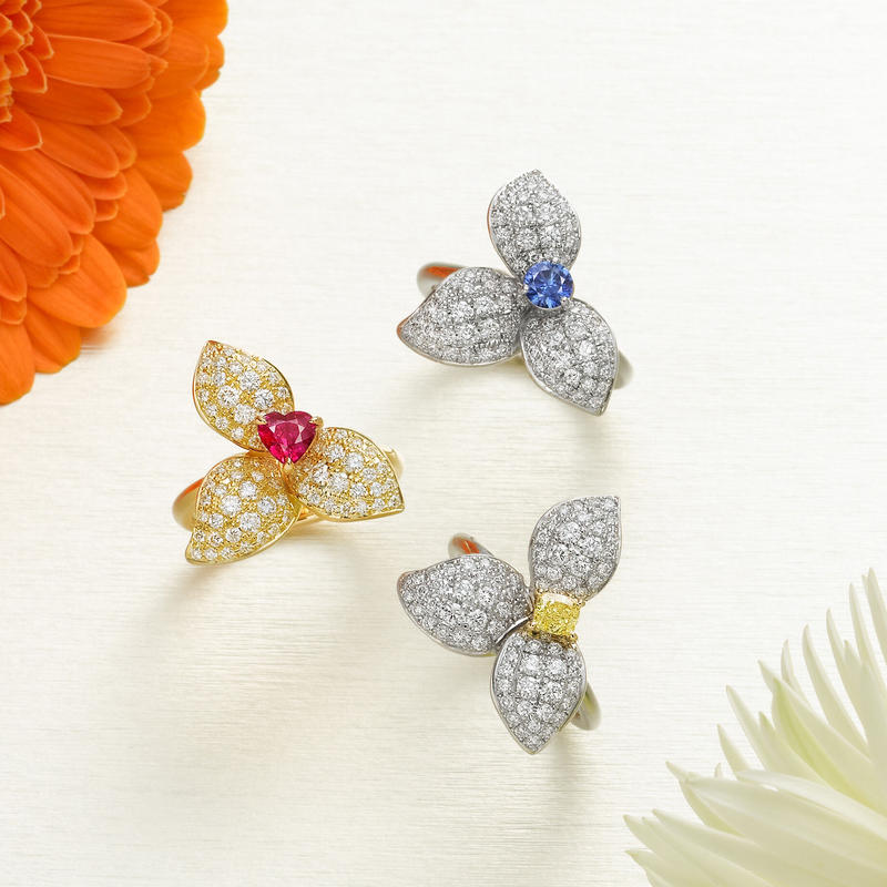 葉ノ花 Hanoka イエローダイヤモンドリング オーダー制 Vivant