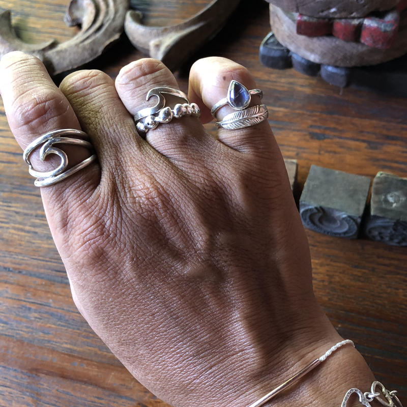 Waveリング left/right 925シルバー | Voyage Jewelry Japan Waveリング left/right 925シルバー | Voyage Jewelry Japan