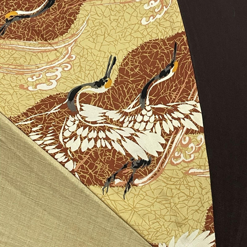 着物リメイク日傘*家紋入り男物の絽, Kimono upcycling