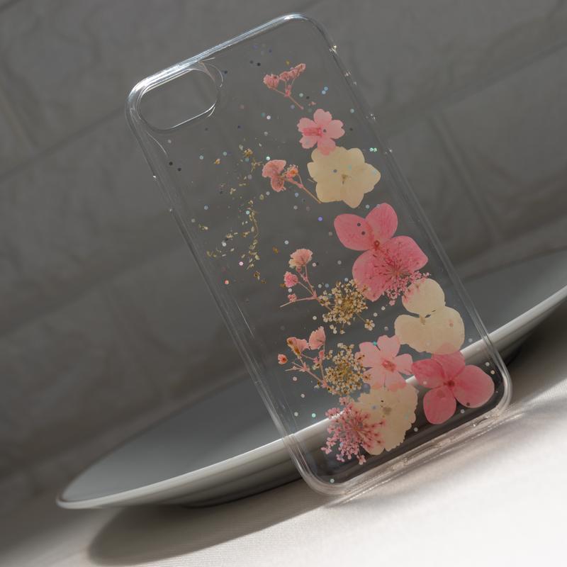 Iphone Se 第2世代 7 8 ソフトケース 押し花6 ネットショップ Wannabee