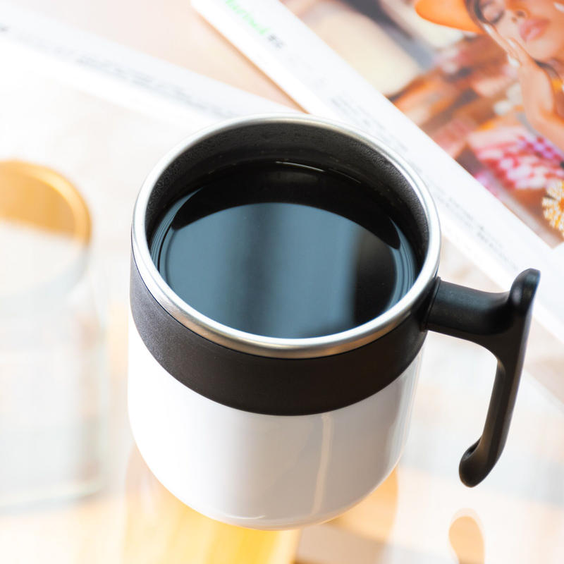 自動攪拌マグカップ コーヒー 紅茶 緑茶 アウトドア テレワーク 在宅 オフィス オート プレ