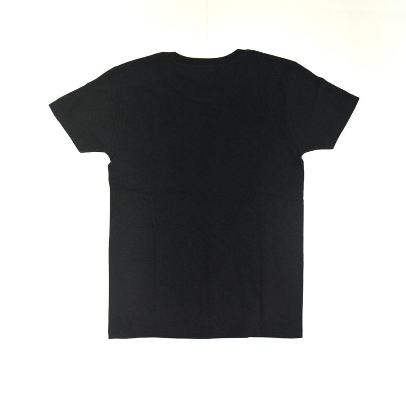 レコードワッペンワンポイントtシャツ レディース ブラック Waterfall Wm レコードワッペンワンポイントtシャツ レディース ブラック Waterfall Wm