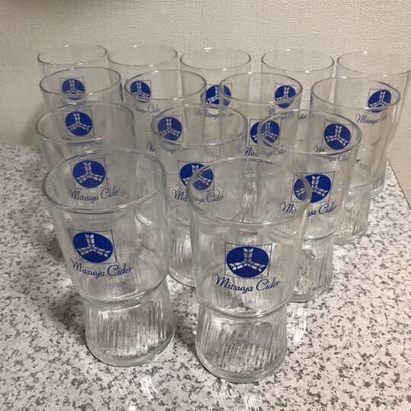 昭和レトロ 三ツ矢サイダーなど グラス27個セット Nissy Store