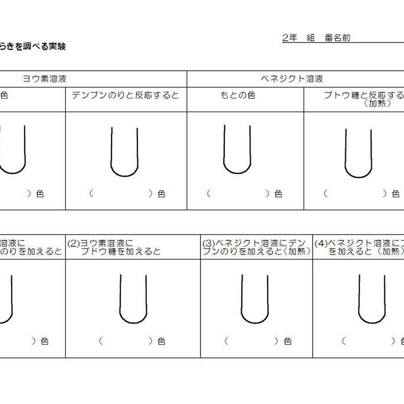 唾液のはたらきを調べる実験 We Love Science