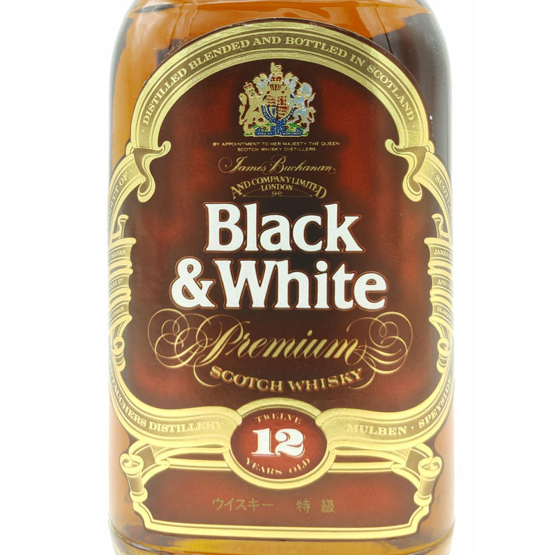 ビンテージ ウイスキー 特級 ブラック ＆ ホワイト 犬 スコティッシュテリア ビンテージ ウイスキー 特級 ブラック ＆ ホワイト 犬 スコティッシュ