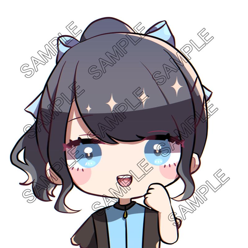 ミニキャライラスト バストアップ 短納期5 8日 イラスト 缶バッチ メッセージカード制作