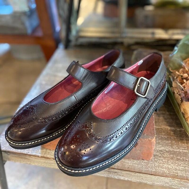 ワンストラップシューズ 25センチ HARUTA