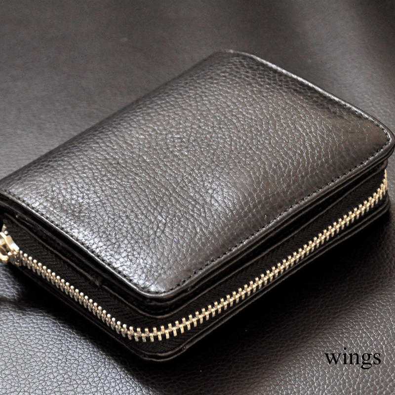 CHROME HEARTS/WALLET SQUARE ZIP BILL BLACK HEAV CHROME HEARTS/WALLET SQUARE ZIP BILL BLACK HEAV