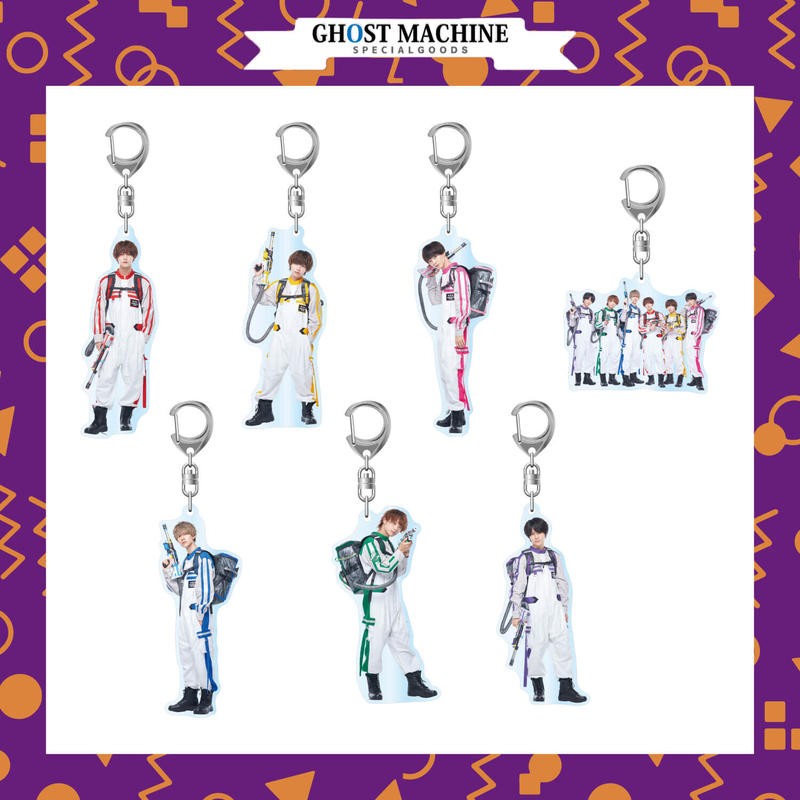 9bic Halloween Live ゴーストマシーン アクリルキーホルダー ランダム