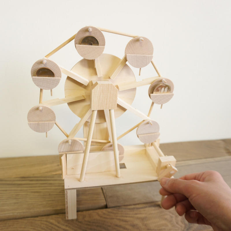 木工工作キット 観覧車貯金箱 Woodplaza S Store