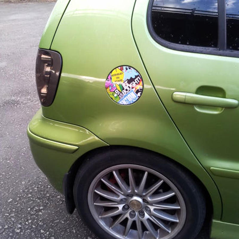 30cm cm Usdmステッカーボム Color 白黒 白黒color