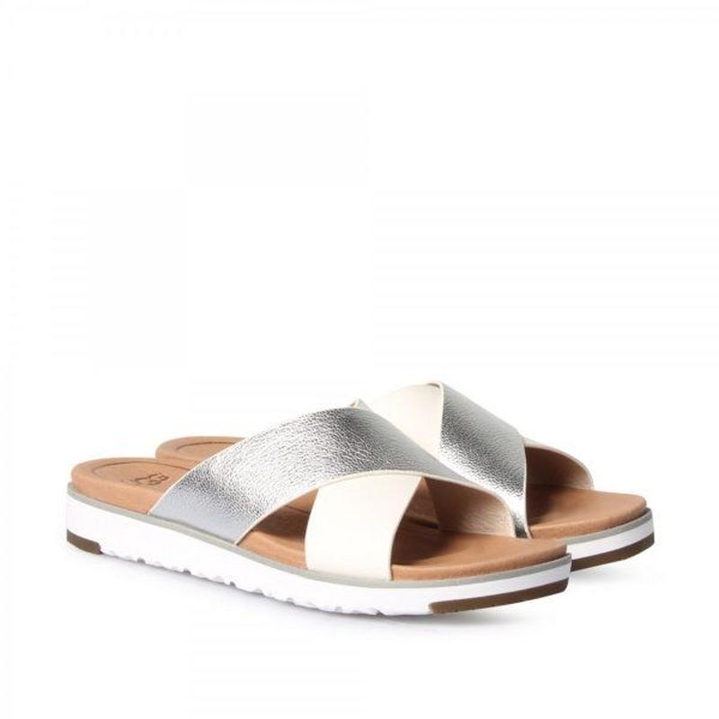 アグ サンダル レディース Ugg ケリ Kari カジュアルサンダル メンズ シルバー 海外