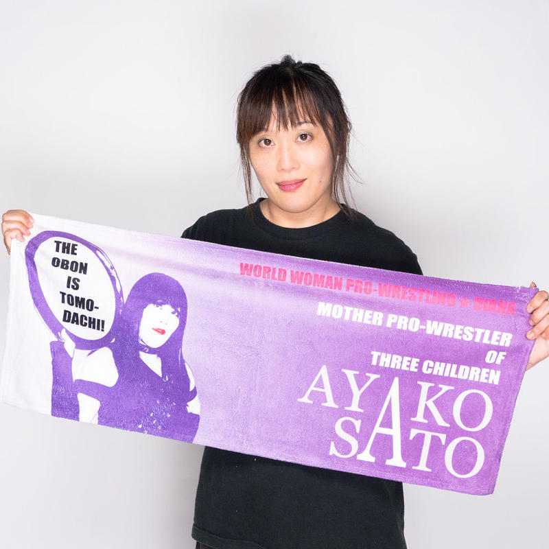 佐藤綾子 フェイスタオル 19秋ver Diana Store