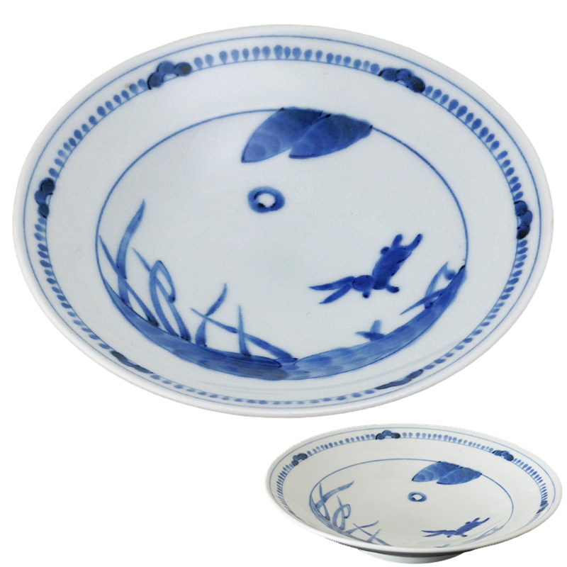 浜うさぎ Riﾘﾑ六 深皿 く09 073 04 寸法 F19 5 4 5hcm 360