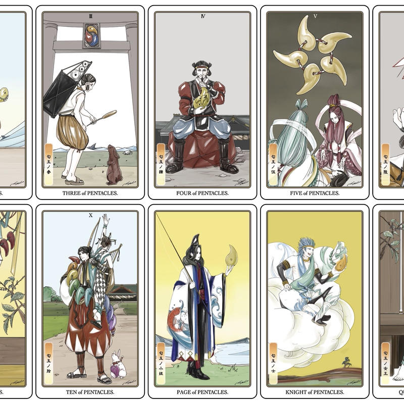 日本神話タロット雀 Yamamoto Naoki