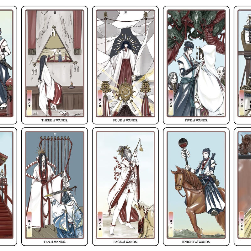 日本神話タロット雀 Yamamoto Naoki