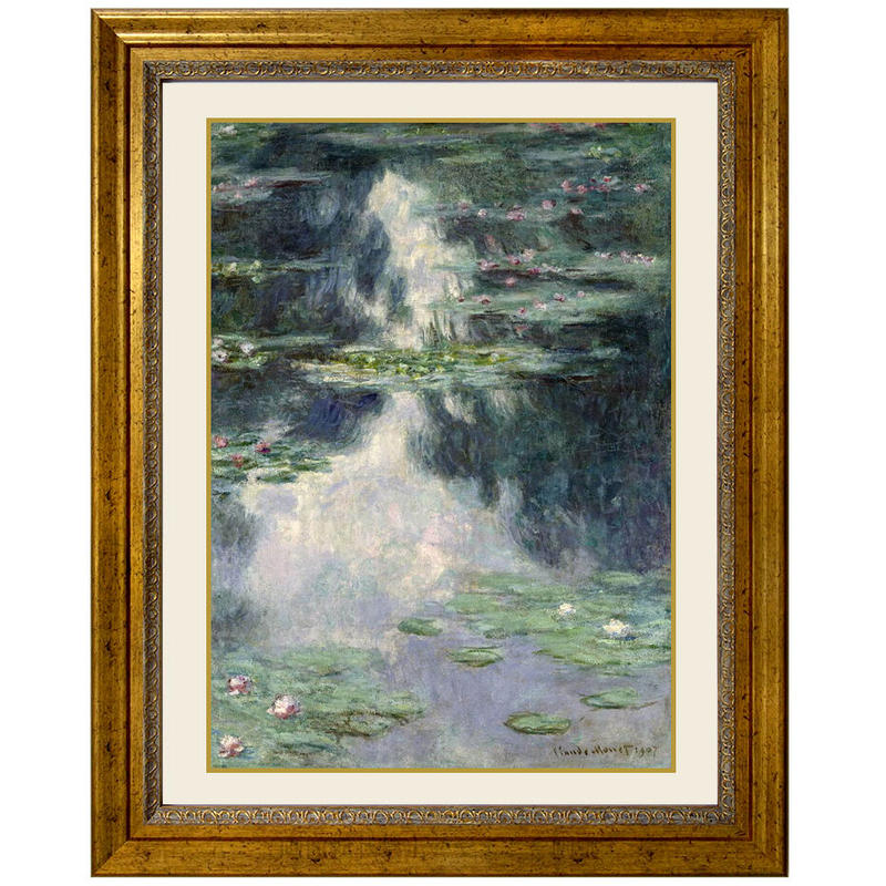モネ　絵画　複製画 複製絵画 モネ 《睡蓮》 | 複製絵画 | ポーラ美術館オンライン