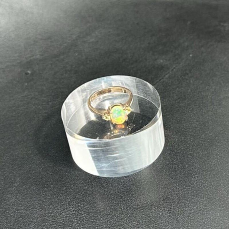 日本初の ⭐️オパール♡ ガーネットリング ボリューム‼️ シルバー