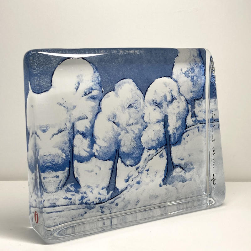 Winter in Finland ガラスカード イッタラ ヘルヤ アラビア 2