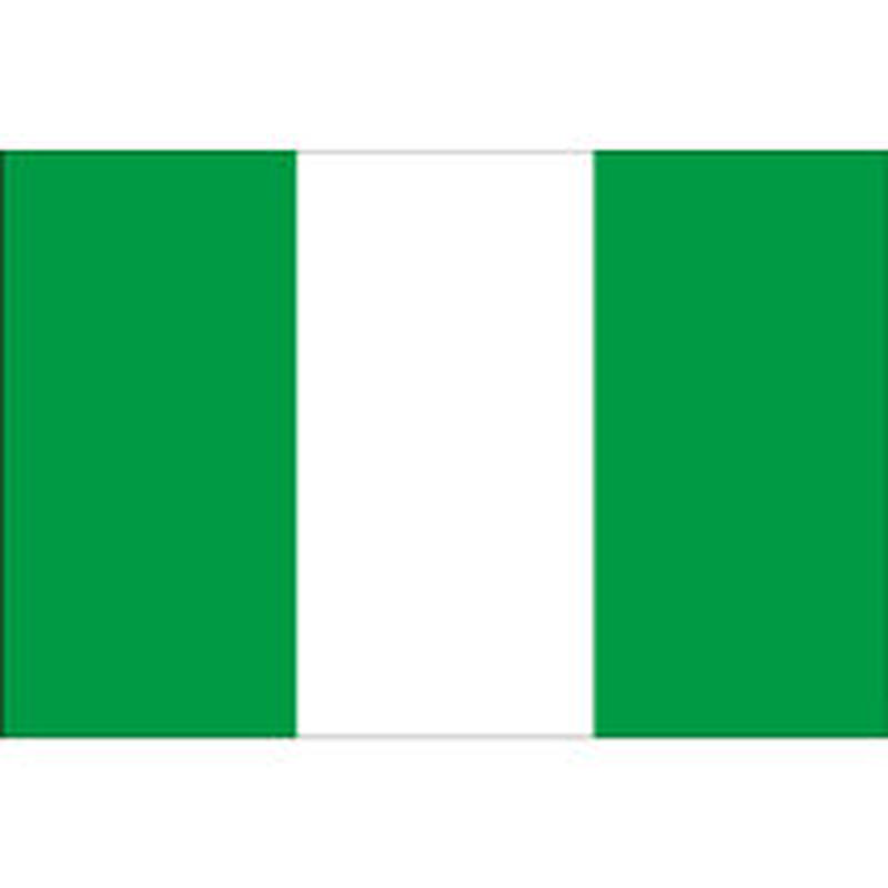 インクジェット国旗シール ナイジェリア ｍサイズ 約35mm 52mm Hcpオンラインストア