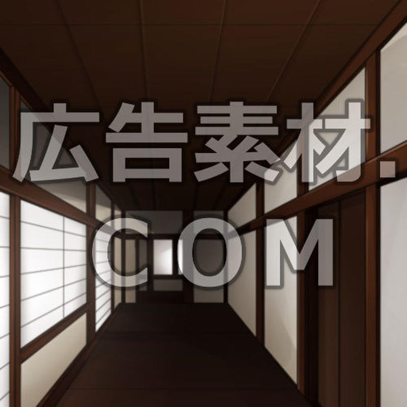 スマホ広告向け背景画像 江戸時代の屋敷廊下 昼 広告素材 ｃｏｍ
