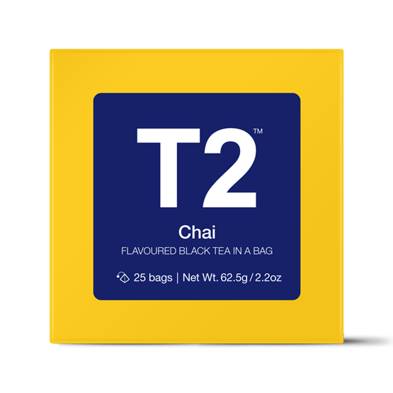 T2 紅茶 Chai チャイ ティーバッグ 25個入り 紅茶 T2 ストア