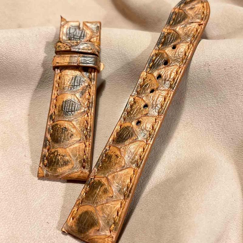 刺繍サービス バッティング手袋 pyt-159 パイソン 腕時計ベルト ライト