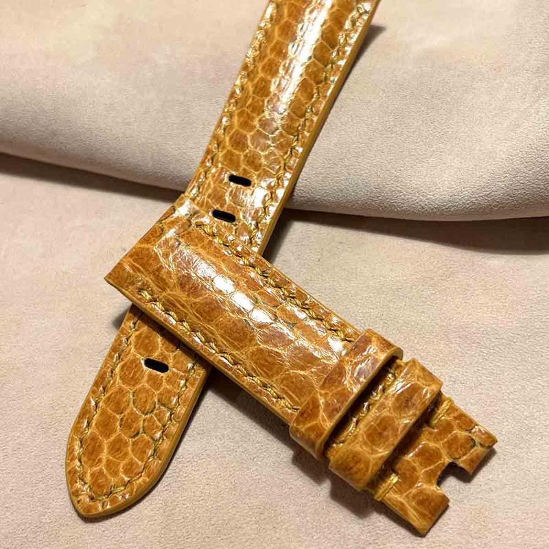 適切な価格 sna-53 シースネイク ウミヘビ 腕時計ベルト タンブラウン